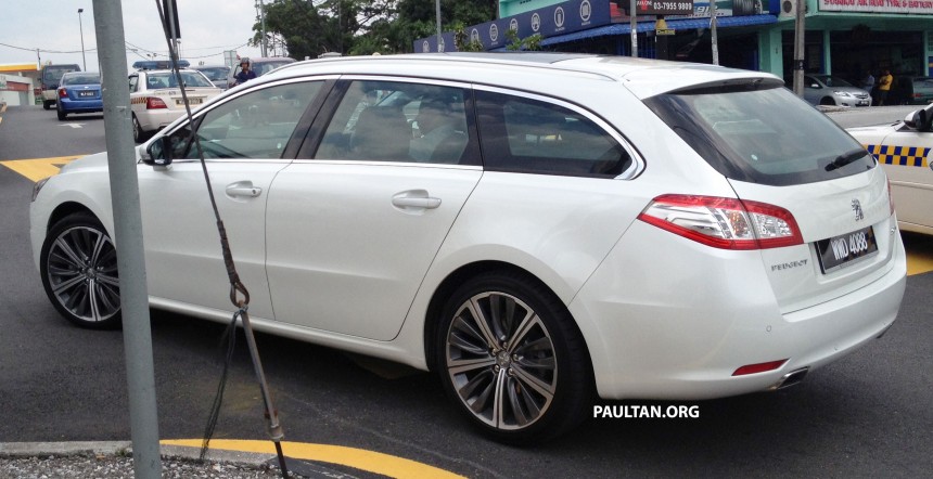Peugeot 508 GT wagon with Malaysian plates spotted CariGold Forum